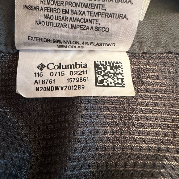 Columbia Gray Omni Shield Advanced Repellency Outdoor Pants Women’s Size 14 R - Picture 7 of 12